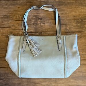 Kate Spade Orchard Street Maya Light Blue Tote Bag